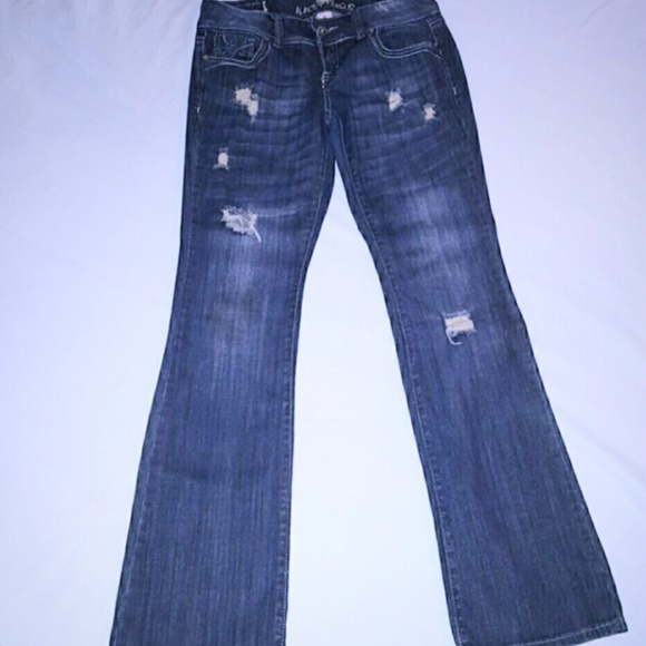 Almost Famous Denim - Almost Famous distressed blue jean. Size 5
